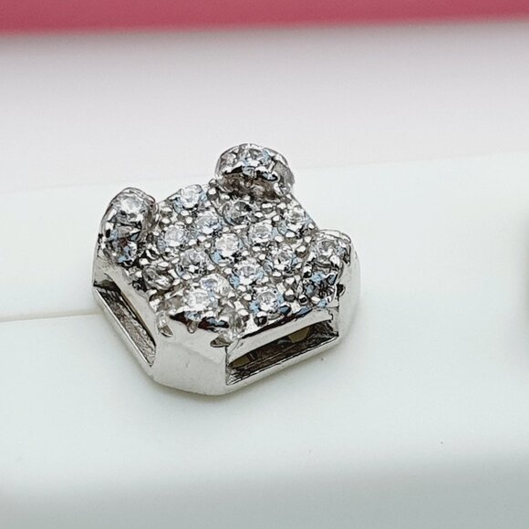 "925 Sterling Silver Cubic Zirconia Earrings, U19254570 - Picture 5 of 11